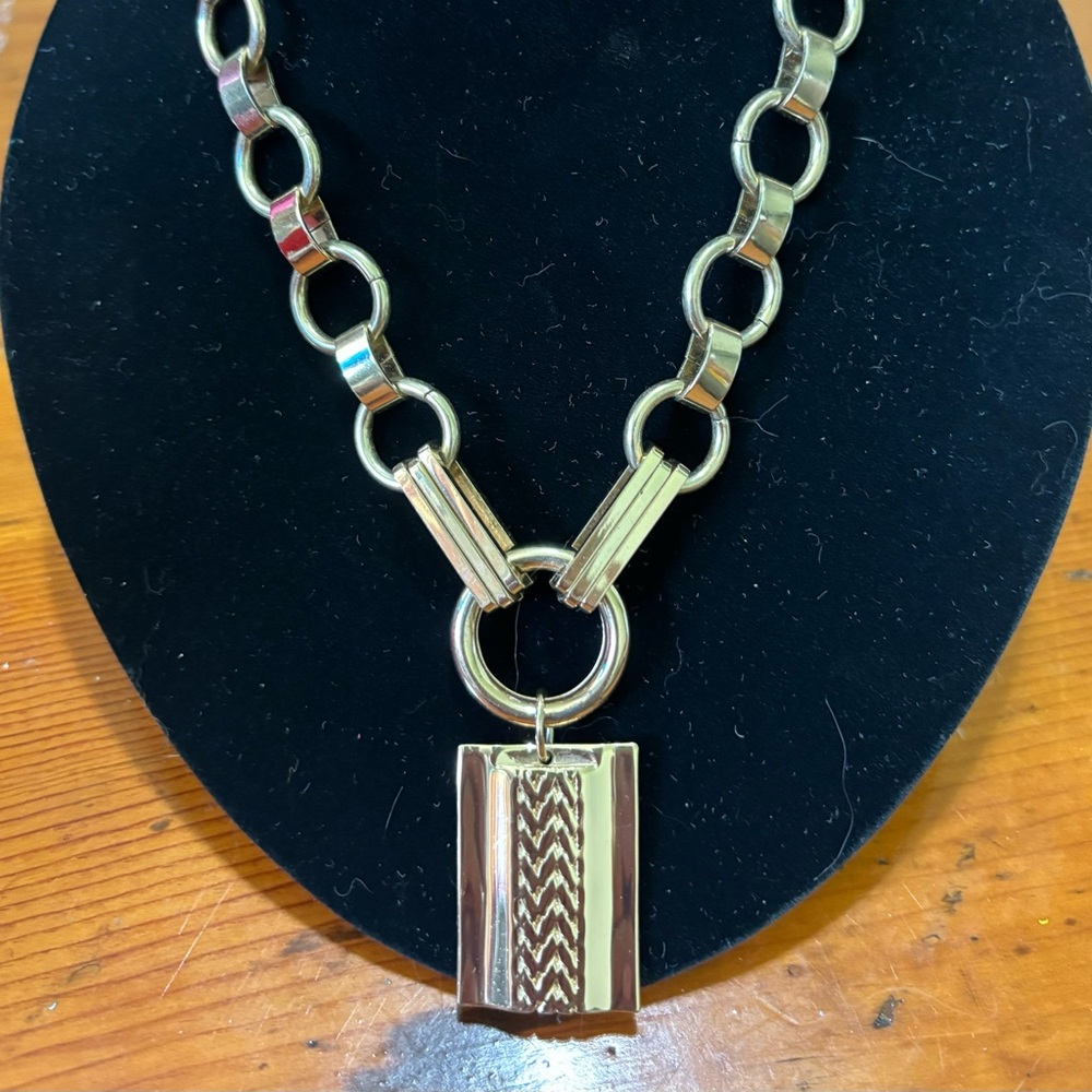 Dannijo Elisa Gold Plated Pendant Necklace